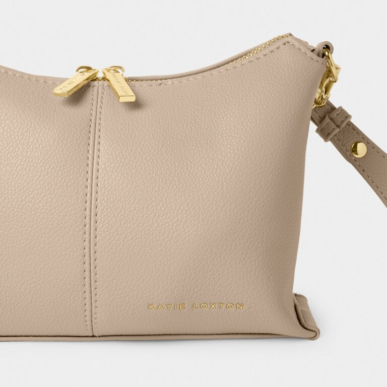 Katie Loxton Laila Crossbody Bag in Light Taupe