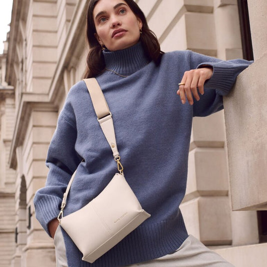 Katie Loxton Laila Crossbody Bag in Off White