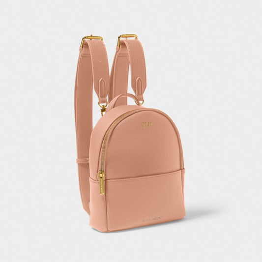 Katie Loxton Mika Small Backpack in Peony Blush
