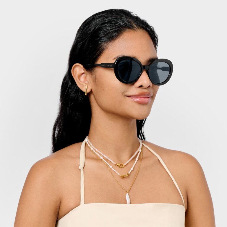 Katie Loxton Rhodes Sunglasses in Black