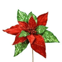 Holiday Elegance Poinsettia - 20"