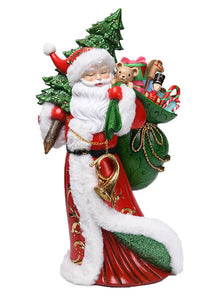 December Diamonds Santa with Presents - 21"