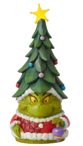 Grinch Gnome with Tree Hat - 9.84