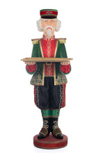 Load image into Gallery viewer, Katherine&#39;s Collection Nutcracker Doorman Server 48&quot;