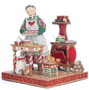 Katherine's Collection Mrs. Claus Baking for Christmas
