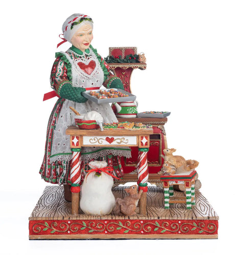 Katherine's Collection Mrs. Claus Baking for Christmas