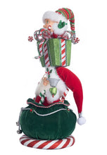 Load image into Gallery viewer, Katherine&#39;s Collection Santa and Elf Gift Stack