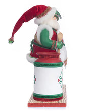 Load image into Gallery viewer, Katherine&#39;s Collection Santa with Utensil Cannister