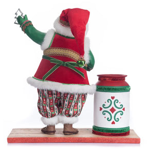Katherine's Collection Santa with Utensil Cannister