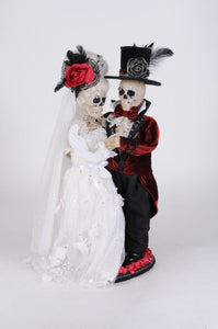 Wedding Skeleton Couple - 24"