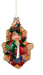 Mark Roberts Partridge In A Pear Tree Jeweled Ornament - 8" Tall