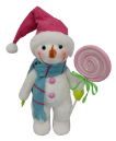 Snowman Lollipop - 16