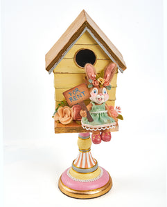 Katherine's Collection Blossom’s Birdhouse Tabletop