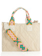 SHIRALEAH KENDRA TOTE,IVORY