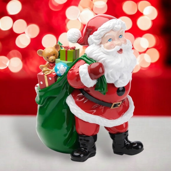 Jolly Santa with Toys - 15"