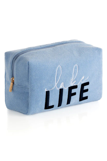 SHIRALEAH SOL "LAKE LIFE" ZIP POUCH