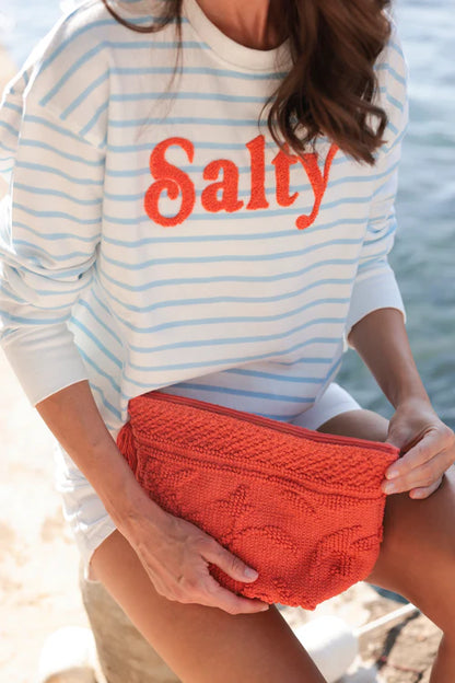 SHIRALEAH "SALTY" SWEATSHIRT