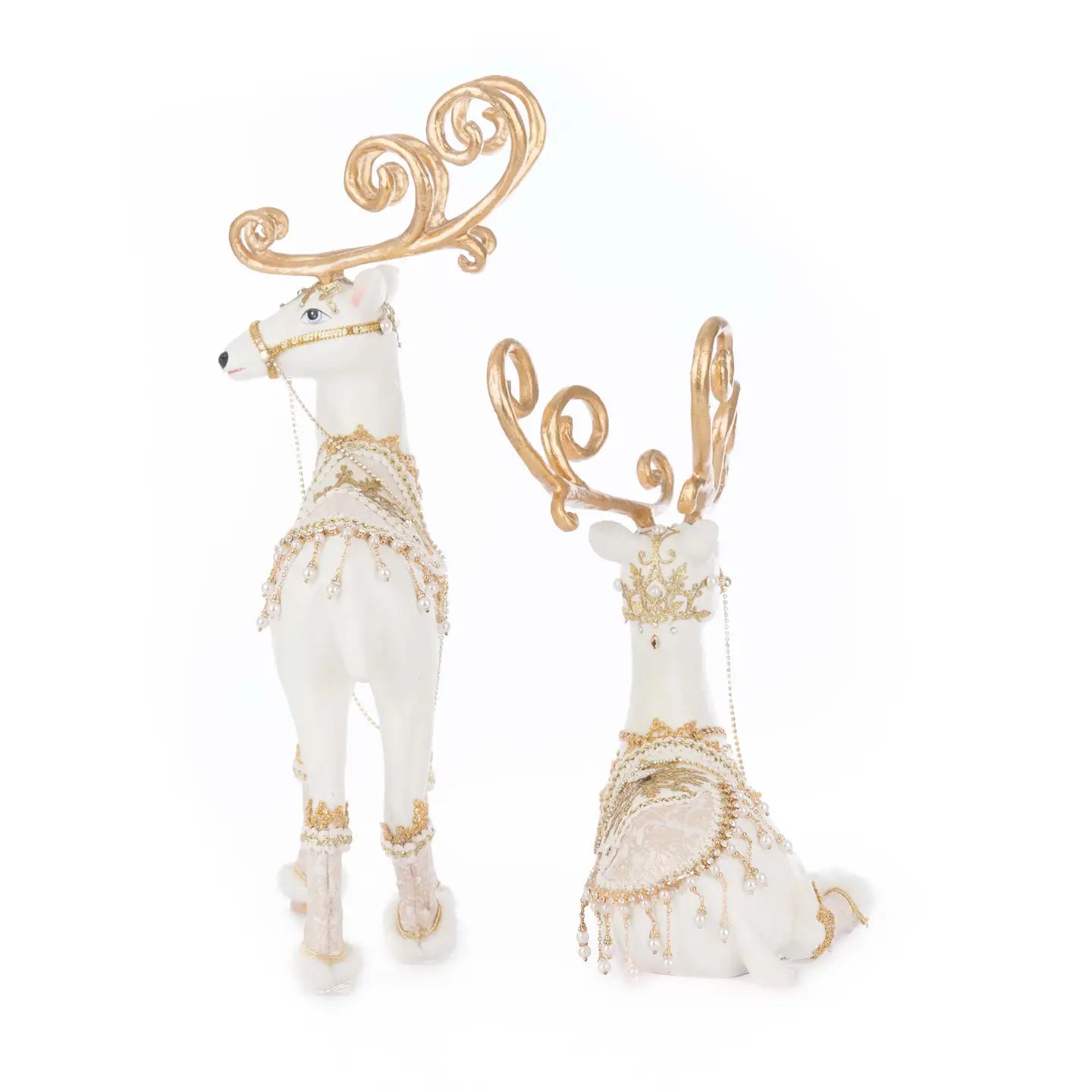 Bells of Brilliance Deer Assortment of 2 by Katherine's Collection