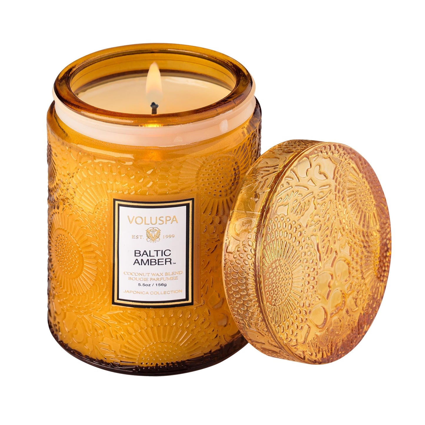 Voluspa Baltic Amber Small Jar Candle