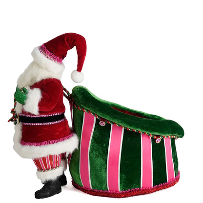 Papa Noel and Bag Candy Holder by Katherine's Collection