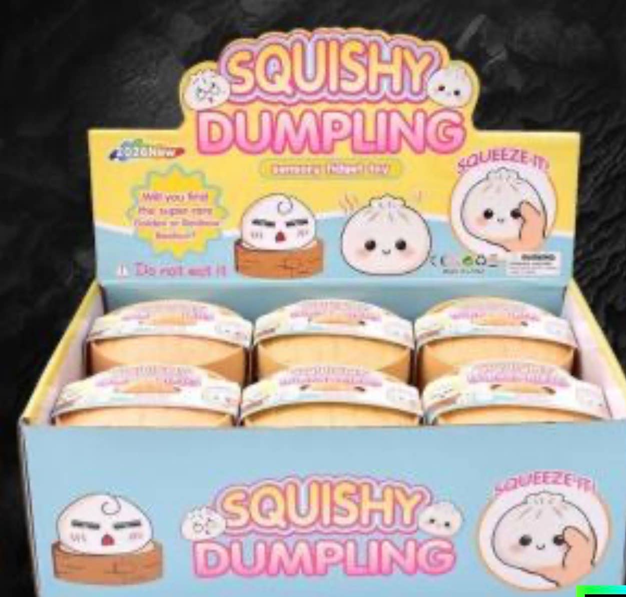 The Viral Dumpling Squishy - Glitter Edition