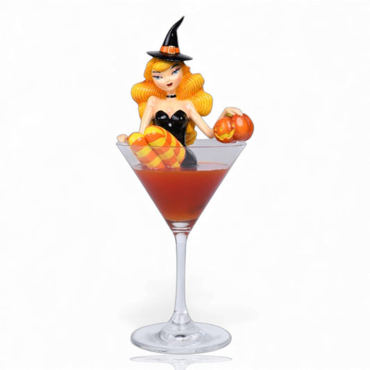 10in Orange Witch in Martini