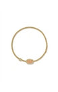 GRAYSON STRETCH BRACELET GOLD SAND DRUSY