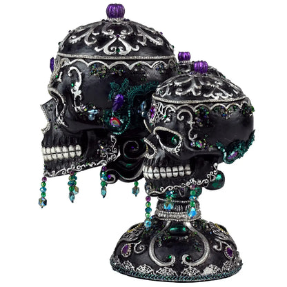 Tri-Skull Candy Bowls by Katherines Collection