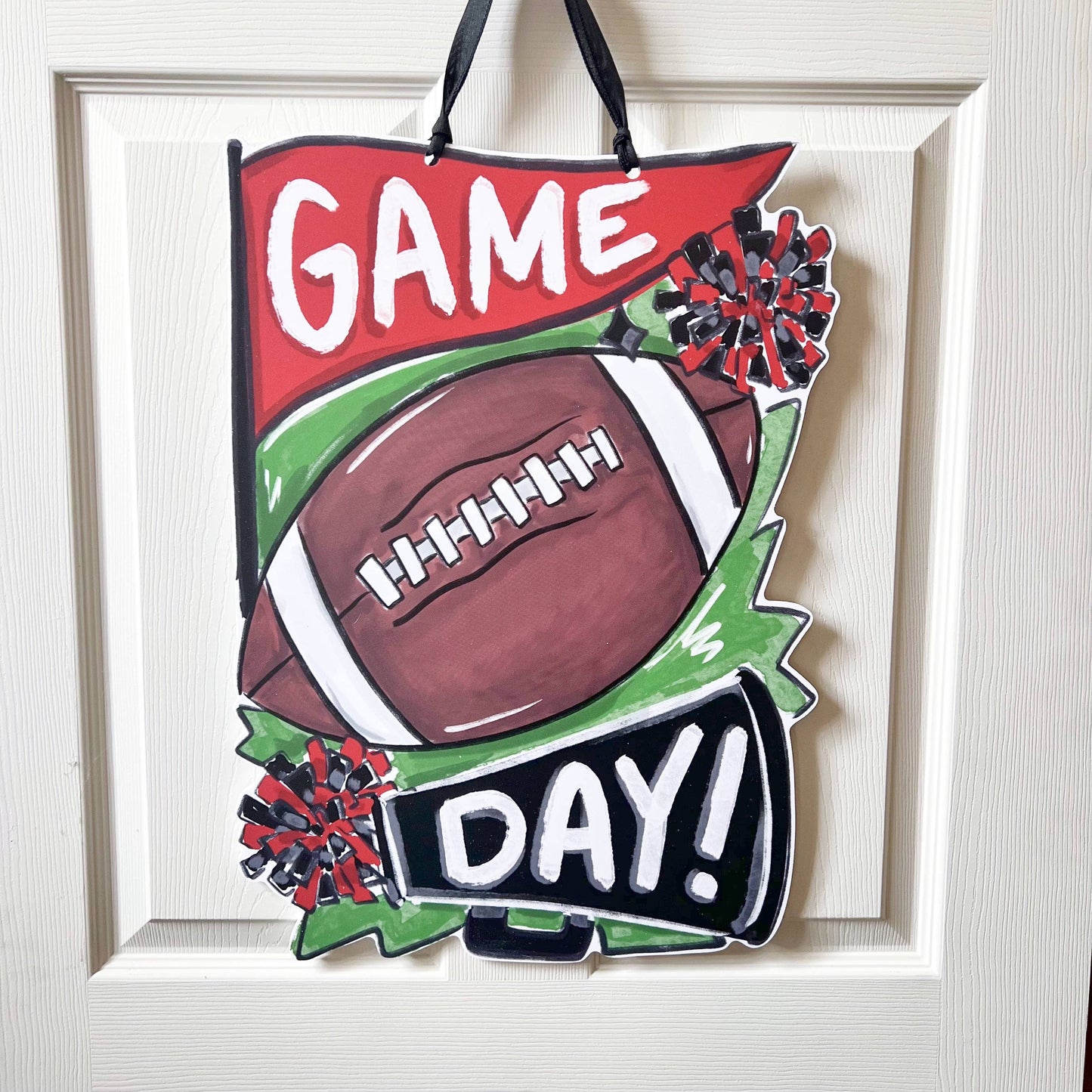 Game Day Customizable Door Hanger