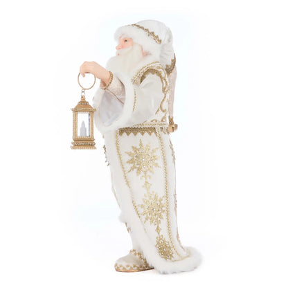 Golden Leaf Santa Tabletop by Katherine's Collection