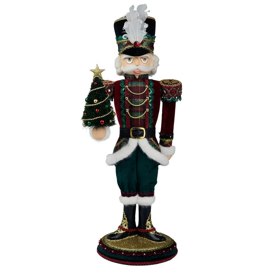 Nutcracker with Tree Tabletop by Katherine's Collection