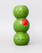 Olive Ceramic Vase