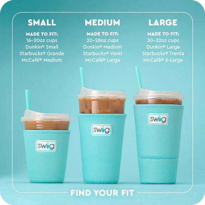 Pumpkin Stacks Iced Cup Coolie (Large)