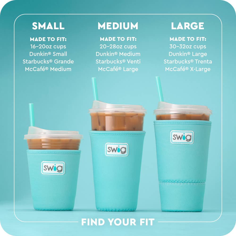 Ghost Check Iced Cup Coolie (Large)