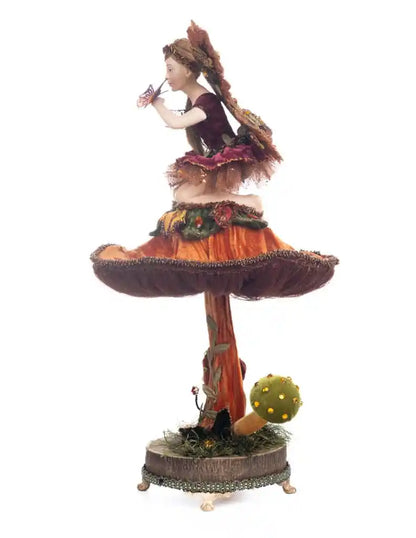 Katherine's Collection Fairy on Mushroom Figure