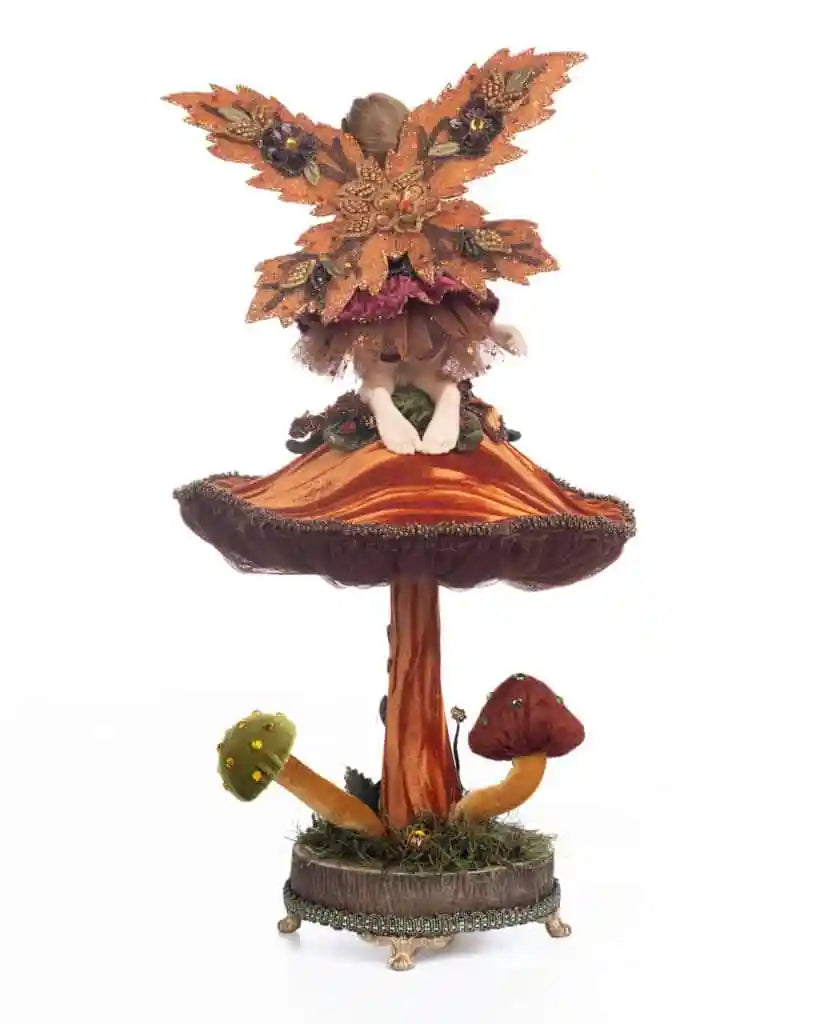 Katherine's Collection Fairy on Mushroom Figure