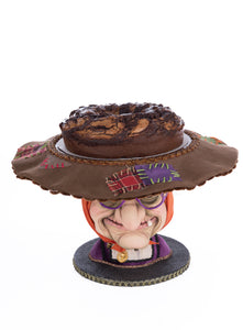 Katherine's Collection Witch Head Cake Plate