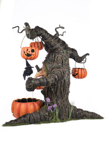 Katherine's Collection Witching Willow Tree with Jack O Lanterns