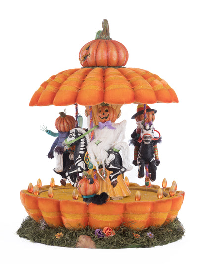 Katherine's Collection Pumpkin Carousel