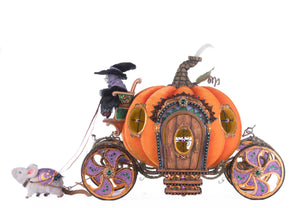 Katherine's Collection Enchanted Pumpkin Carriage