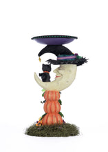 Load image into Gallery viewer, Katherine&#39;s Collection Jacks and Cats Moon Pillar Candle Holder