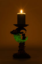 Load image into Gallery viewer, Katherine&#39;s Collection Jacks and Cats Moon Pillar Candle Holder