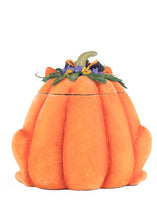 Load image into Gallery viewer, Katherine&#39;s Collection Jackie The Kitty Cat Pumpkin Candy Container