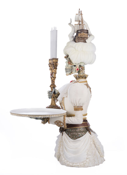 Katherine's Collection Lady Adelaid Apparition With Candelabra And Tray