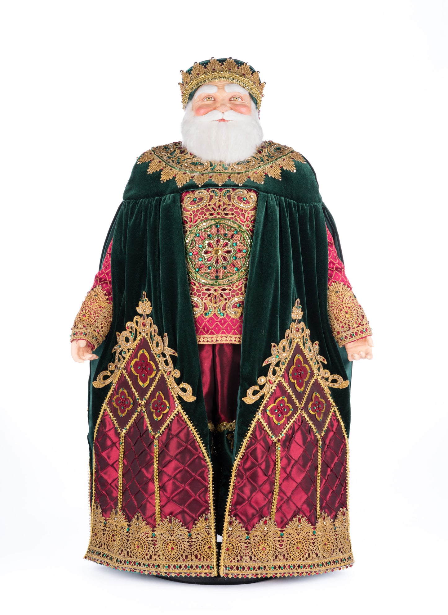 Katherine's Collection Father Christmas Castle Doll 32"