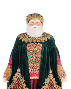 Katherine's Collection Father Christmas Castle Doll 32"