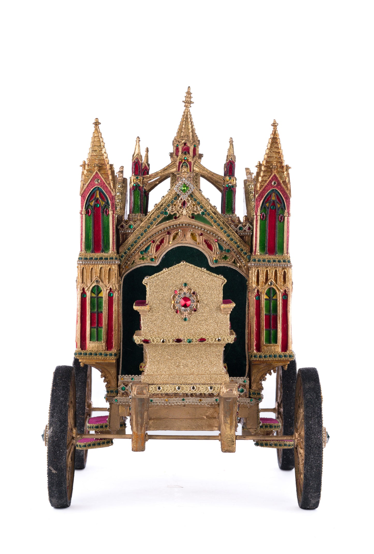 Katherine's Collection Christmas Castle Carriage