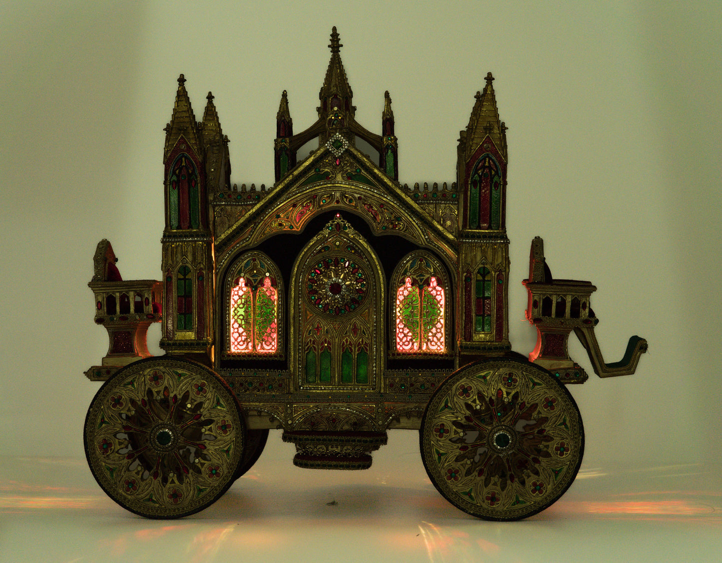 Katherine's Collection Christmas Castle Carriage