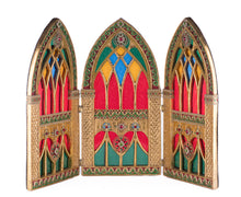Load image into Gallery viewer, Katherine&#39;s Collection Christmas Castle Triptych