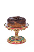 Load image into Gallery viewer, Katherine&#39;s Collection Christmas Castle Cake Plate